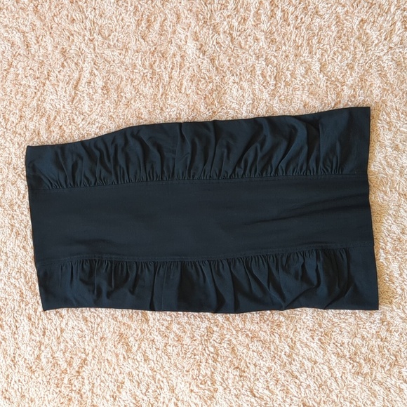 Charlotte Russe Black Textured Back Slit Sleeveless Sexy Mini Dress XS - Picture 1 of 7